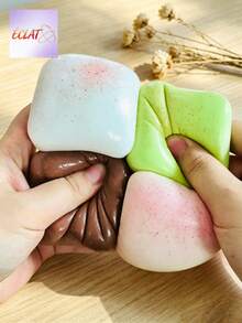 Hawaii Mini Squishy Cake, Slow Rebound, Pressure Relief, Soft & Fine Texture, Creative Stress Relief Toy, Relaxing Mood Booster, Holiday/Birthday Gift For Friends (May Be Slightly Compressed During Shipping, Which Can Cause Stickiness But Won't Affect The Feel.Recommended For Those Who Don't Mind A Bit Of Stickiness) N711 - Nhiều màu - Xem 1