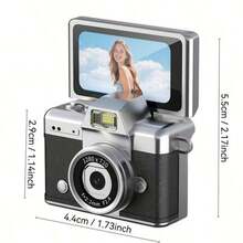 [Mini] 1080P HD 1.47" Compact Body With Large Display, Pocket-Sized Digital Camera With 4 Filter Modes, Auto Fill Light, 32GB Storage, 4 Zoom Modes, 200mAh Battery - View 4