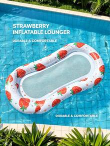 1pc Inflatable Hammock With Net, Foldable Dual-Use Backrest Float, Water Recreation Lounger, Floating Sofa For Adult Summer Pool And Beach Party, Perfect Summer Gift, Swimming Pool Raft Floating Lounger, Pool Inflatable, Beach Essentials, Pool Float - Multicolor - View 4