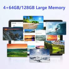 10.1英寸Pad6安卓平板电脑，MTK 6762八核2.0GHz处理器，4GB RAM，64GB/128GB ROM，802.11ax WIFI6 2.4G+5G，蓝牙5.4，高清(1280*800)IPS触控屏，5MP+13MP双摄像头，6000mAh电池，支持512GB扩展，Type-C接口，不支持SMI卡，圣诞节、万圣节、感恩节、周年纪念日、复活节等节日送礼佳品。 - 白色 - 查看 6