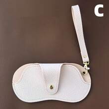1 pièce Étui à lunettes antichoc, boîte de rangement pour lunettes ultra-compacte, portable et à la mode, convient pour les lunettes, les lunettes de vue et les lunettes, avec crochet et conception anti-perte, doublure douce et coque rigide, pochette de voyage légère avec fermeture éclair, sac anti-poussière, accessoire pratique pour le transport quotidien, cadeau idéal pour la Fête du Printemps et les vacances, convient pour la maison, le bureau et l'utilisation en extérieur - Voir 14