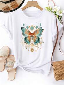 Women T-Shirts - White - View 12