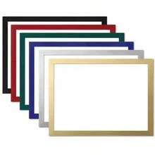 1个A4尺寸软磁性展示框 - 自粘式，可用作证书展示板、营业执照照片框、海报保护套，轻质PVC材质，可悬挂 - 哑光表面，非常适合照片和海报 - 是圣诞节、新年和其他节日的完美家居装饰，磁性装饰品 - 多款 - 查看 10