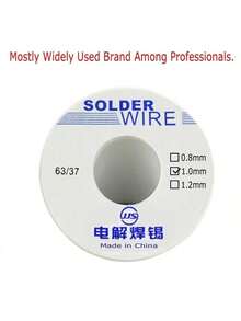 100g 63/37 Tin-Lead Rosin Core Solder Wire - Flux Core For Electrical Soldering (0.8mm/1.0mm/1.2mm Diameter Options) - 1.0mm - View 4