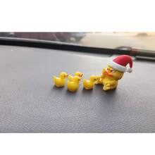 5 piezas Sombrero de pato enojado móvil Decoración de salpicadero de coche - Accesorios de interior de coche - Adecuado para decoración de escritorio, regalos festivos, regalos de pareja, regalos perfectos para amigos - Multicolor - Ver 6