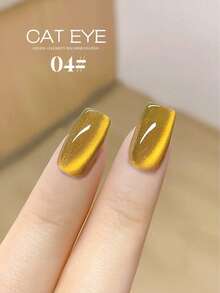 Miss Leia 6支/套 15ml 多巴胺灯水晶玻璃珠猫眼凝胶指甲油，新款美白透明糖果猫眼指甲油，流行美白凝胶指甲油，UV LED固化，适用于美甲沙龙、DIY居家使用、节日礼物、美甲设计 - 彩色 - 查看 12