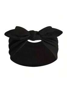 1-Piece Set Of Wide Elastic Headbands (With Bunny Ear Accents) - Casual, Everyday Hair Accessories, Headwraps, And Sweatbands. A Perfect Christmas Gift For Women, Suitable For The Gym, Workouts, Running, And Daily Wear. An Ideal Choice For Styling With Vacation Outfits, Elegant Scarves, And Headwrap Looks During The Autumn And Winter Seasons.,Travel,Party - Multicolor - View 13