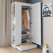 Bedroom Armoires - White - View 7