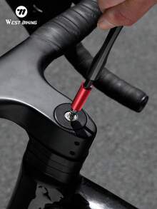 WEST BIKING 自行车多功能棘轮扳手套装，便携式迷你自行车维修工具 - 彩色 - 查看 11