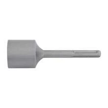 40CrMo Steel T-Post Driver, 2" Inner Diameter Socket 5-Pit Shank Post Driver. 8.5in Heat-Treated Fence Post Driver For Electric Demolition Hammer, Construction Fence Building Grounding Rod Installation Tool - C - View 6
