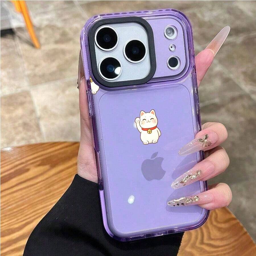 Basic Phone Cases - Translucent Purple - View 1