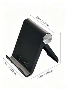 1/2pcs Foldable Portable Phone Stand, Premium ABS Desktop Stand, Adjustable Angle Universal Stand, Multi-Angle Foldable Desktop Support, Compact Lightweight Pocket Size Design, Suitable For All Smartphones And Tablets, Stable Anti-Slip Desktop Storage, Office Home Daily Essential, Portable Travel Desktop Phone Stand Accessory - Promotional Price - View 11