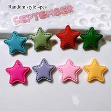 4pcs/8pcs/12pcs Colorful Star Fridge Magnets - 3D Stereo Kitchen Refrigerator Stickers, Suitable For Whiteboard, Cabinet And Dishwasher, Fun Home Decor Accessories, Room Decoration - Multicolor - View 7
