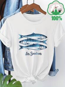 Women T-Shirts - White - View 6