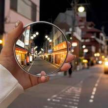 Gương treo tường toàn thân màu đen phong cách Art Deco – Gương selfie hiện đại bằng nhựa dành cho phòng khách - 9,5cm - Xem 3