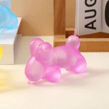 Schylling 1pc Transparent Malt Puppy Squishy Toy, Cartoon Crystal Stress Relief Squeeze Toy - Random Style - Multicolor - View 4