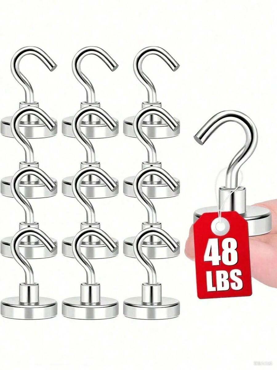 Móc treo nam châm mạnh sắp xếp đồ dùng treo phụ kiện nhà bếp dụng cụ nhà bếp móc lưu trữ móc nam châm cho tàu du lịch cắm trại nướng bếp tủ lạnh nhà bếp tường gara treo túi móc treo chìa khóa vật dụng du lịch thiết yếu trang trí phòng trang trí nhà thiết yếu nhà bếp