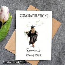 Thiệp tình yêu hoạt hình cá nhân hóa kèm phong bì, chất liệu giấy, chủ đề giả tưởng, thích hợp làm quà tặng cho con trai, con gái, nhân Ngày của Mẹ, Ngày Valentine, lời cảm ơn, lời nhớ nhung - Không cần điện. - Nhiều màu - Xem 3