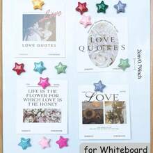 4pcs/8pcs/12pcs Colorful Star Fridge Magnets - 3D Stereo Kitchen Refrigerator Stickers, Suitable For Whiteboard, Cabinet And Dishwasher, Fun Home Decor Accessories, Room Decoration - Multicolor - View 5