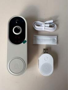 500M Long Range Wireless Intercom Doorbell, Wireless Doorbell Chime For Villa Yard, Wireless Doorbell Camera With Two-Way Audio And Night Vision, Suitable For Indoor And Outdoor Use - Multicolor - View 16