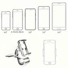360 Degree Rotating Car Phone Holder Clip Bracket - 1pc - View 10