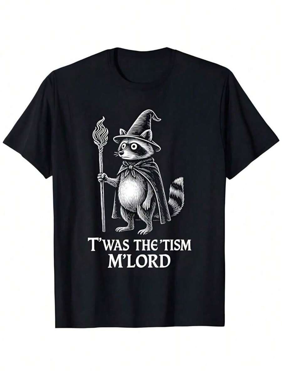 "Fih" Funny Misspelled Fish Meme, Simple Humor T-Shirt,100% Cotton Short Sleeve Classic Heavy Cotton T Shirt Printed Graphic Tee Women's Casual Short-Sleeved Top,Unisex Soft Fabric, Breathable, Comfortable Casual Fashion Short Sleeve T-Shirts Perfect For Summer - 款式9 - 查看 1