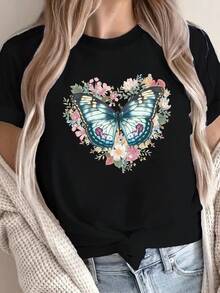 Women T-Shirts - Black - View 12
