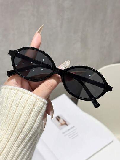 1 pieza Gafas de mujer elegantes y clásicas de personalidad para accesorios de vacaciones en la playa tropical, festivales musicales, adecuadas para todos los tipos de rostro