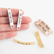 Running Shoes Tags, Shoe Tags, Customized Shoe Tags, Engraved Shoe Buckles, Metal Shoelace Charms, Stainless Steel Tags, Running Gifts - Multicolor - View 7
