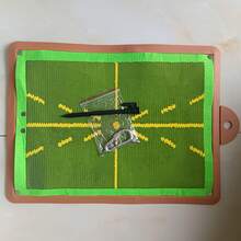 Estera de entrenamiento de swing de golf para detección de swing, almohadilla de impacto de golf avanzada, estera de práctica de golf con retroalimentación, estera de golpeo de golf premium para interior/exterior, accesorios de entrenamiento de golf - Multicolor - Ver 12
