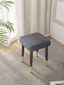 1 chiếc bọc ghế đẩu hình tam giác vuông nhỏ, chất liệu jacquard, thích hợp cho phòng khách, phòng ngủ, phòng ăn, phong cách tối giản hiện đại, phù hợp mọi mùa. - Đỏ - Xem 1