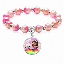 1pc 2026 Popular Gradient Beads In Macaron Hues. Random Styles, Stylish For Daily Wear. Great Gifts For Various Festivals. (Stochastic Style) - Multicolor - View 3