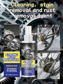 rayhong Removedor de óxido, limpiador desengrasante y lubricante en aerosol para el mantenimiento diario de metales automotrices y del hogar - Líquido - Ver 9