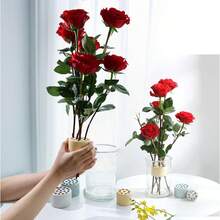 Spiral Vase Stem Holder DIY Bouquet Twist Tool, Floral Display Stand, Transparent Plastic Flower Arranging Tool, Bouquet Fixing Tool, Handmade Spiral Flower Art Tool - 1 Item - View 5