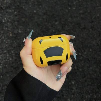 Creative Racing Car Pattern Protective Case For AirPods 1/2/3/4/Pro2/Pro3 Bluetooth Earphones, Designed Specifically For Apple Wireless Earbuds