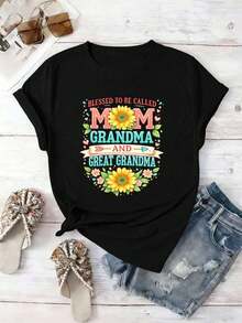 Women T-Shirts - Black - View 2