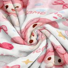 SANRIO Customizable Cartoon Pattern Blanket, 280g Super Soft Custom Heat Transfer Blanket, Ideal Gift For Friends And Girlfriends - Multicolor - View 12