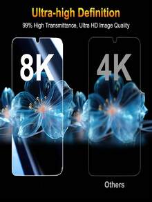 Protector de pantalla de teléfono Android, 3 piezas de vidrio templado HD compatible con Samsung Galaxy M56 M36 M26 M16 M06 M55 M35 M15 M05 M54 M34 M14 M04 M53 M33 M23 M13 A17 5G A37 A57 A06 A16 A26 A36 A56 A05 A15 A25 A35 A55 A14 A24 A34 A54 A13 A23 A33 A53 A73 A72 A52 A52S A32 5G A12 A71 A51, regalo del Día de la Madre, celebración del aniversario - transparente - Ver 7