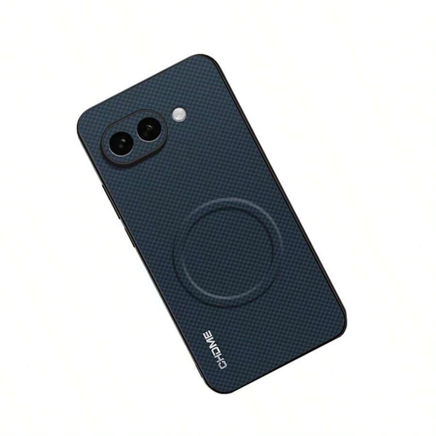 适用于 6、6a、6pro、7、8、9、9a、9pro、10、10a、10pro、XL 的磁吸式真皮手机壳 - 寶藍色 - 查看 1
