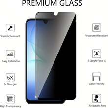 Miếng dán màn hình điện thoại Android, 2 miếng, độ cứng 9H, chống nhìn trộm, bảo mật, kính cường lực, tương thích với Samsung A05 A05s A06 A16 A12 A13 4G A14 A15 A17 A22 5G A23 5G A25 A32 4G A32 5G A33 5G A34 A35 A36 A50 A51 A52 A53 5G A54 A54 5G A55 5G A56 A70, độ bảo mật 99%, trong suốt, chống dầu mỡ, chống vân tay, chống trầy xước, cảm ứng nhạy, không bọt khí, dễ dàng lắp đặt, quà tặng Ngày của Mẹ. - màu đen - Xem 2