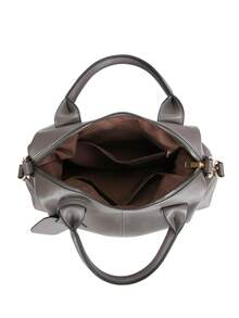 1 Piece Fashionable Women's Shoulder Bag, Suitable As A Mother's Day Gift, Minimalist And Casual Design, Shoulder And Crossbody Bag For Ladies, Bag For Middle-Aged Moms, Leather - 明亮 - 查看 5