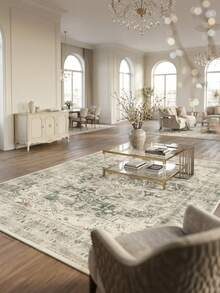1 tấm thảm trang trí kiểu Ba Tư cổ điển - họa tiết hoa và sọc phong cách Bohemian, thích hợp cho phòng tắm, nhà bếp, lối vào, hành lang, đầu giường, phòng khách, phòng ngủ, có thể giặt máy, chất liệu giả len mềm mại, trang trí nhà cửa. - P - Xem 24