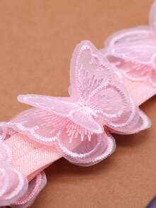 1pc Pink Embroidered Mesh Pet Butterfly Collar, Sweet And Cute 3D Butterfly Decoration, Suitable For All Seasons, Cat And Dog Decorative Product, Perfect For Valentine's Day, Christmas, Wedding, Party And Other Holidays, Cat And Dog Outdoor Photo, Holiday Dress-Up Collar, Perfect Gift For Pets! - Multicolor - View 7