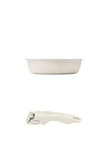Juego de 5 piezas de utensilios de cocina antiadherentes, con mangos desmontables, revestimiento de mármol, adecuado para cocina de inducción y de gas, juego de utensilios de cocina con mangos desmontables que ahorran espacio, utensilios de cocina, platos - Ver 8