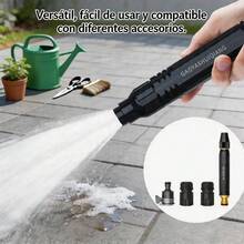 Portable Compact Cleaning Gun, High-Pressure Water Spray Gun - Black - View 4