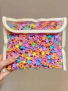 10/50/100pcs/Conjunto de mini garras de cabelo com flores fofas, seleção mista multicolorida, crie diferentes estilos, mini acessórios de cabelo fofos - adequados para raparigas e adolescentes, perfeitos para o dia a dia, viagens, escola, encontros, festas, etc., garras para cabelos rebeldes, presente para o Dia da Mãe - Multicolorido - Ver 8