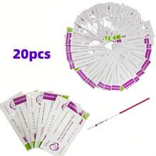 5/20/40/50/100/200/300 st. Ägglossningstestremsa för vuxna kvinnor LH-urinmätningstestkit fertilitetstestetikett snabbt resultat över 99 % noggrannhet - Modell-1 - Visa 15