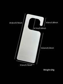 1pc Acrylic Nail Polish Display Board With Hooks, Nail Art Tool - Clear - View 7