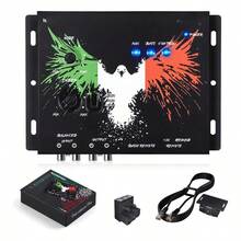 Epicentro Restaurador Digital de Bajos con LED Ecualizador para Auto Pickup SUV Control Remoto - Negro1 - Ver 1