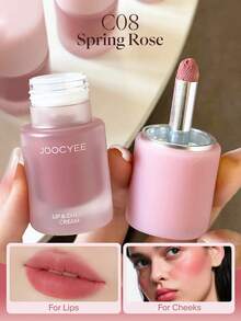 JOOCYEE Multi-Functional Moisturizing Cream, Silky Smooth Texture, Upgraded Soft Formula, Can Be Applied All Over Face With One Brush - C08 Spring Rose - View 1